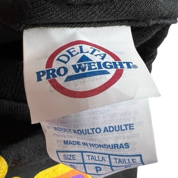 Scooby Doo & The Gang Black Graphic Short Sleeve Tee by Delta Pro Weight - Picture 4 of 7